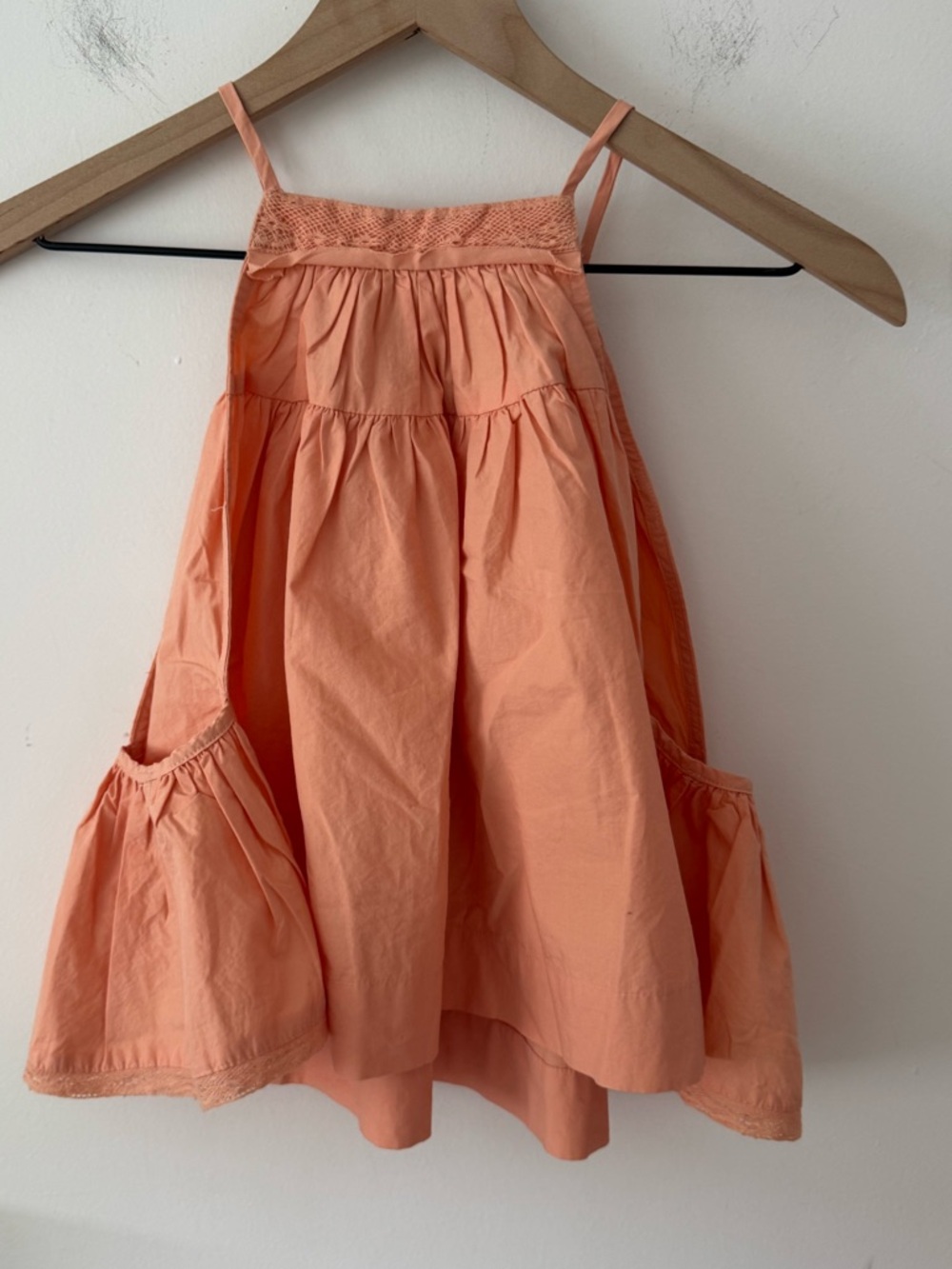 Free People Beach Life Peach Cotton Harem Pants and Swing Tank Set XS - Picture 5 of 11